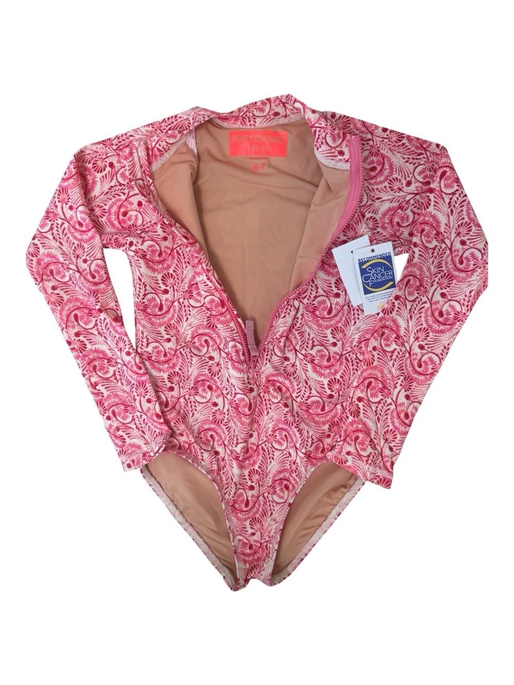 J. Crew rash guard swimsuit with UPF 50+ - Picture 5 of 13